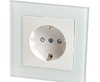 Катрин Розетка 1-ая с/з в сборе белый GLS16-7010-01