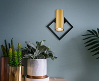 Бра 20091/1 LED черный/золото