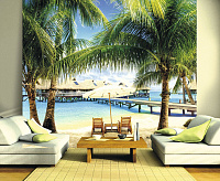 Фотообои Мальдивы (флизелин) Ф034 300*270 Delice Decor Тула 