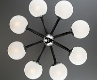 Люстра 70082/8 хром черный