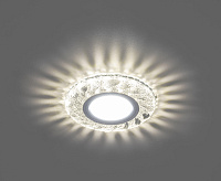 Светильник с подсветкой GU5.3 MR16 CD907 прозрачный сн/пр