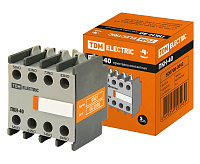 Приставка контактная ПКН-40 (доп. контакты 4з) TDM