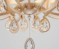 Люстра металл 60091/8 перламутровое золото