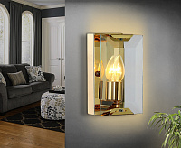 Бра TR5157 GD/CL E14/1 40W золото/прозрачный