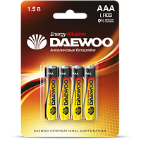 Батарейка LR03 DAEWOO ENERGY Alkaline BL-4