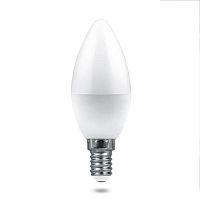 Лампа светодиодная  7.5W E14 6400K LB-1307 свеча (Feron PRO)