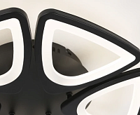 Люстра светодиодная FA4495 /6 BK черный 84W (пду)