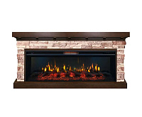 Портал Flagstone EC 3(0) темный дуб под очаг FREESPACE 50