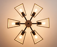 Люстра металл 70056/6 черный