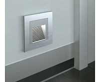 Веркель Рамка на 1 пост (алюминий) WL11-Frame-01 сн/пр