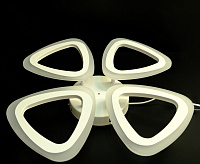 Люстра светодиодная "ROOM" 60W 4TR-APP-435x435x70-WHITE/WHITE-220-IP20