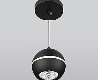 Подвесной LED светильник DLS023 9W черный сн/пр