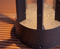 Светильник ландшафтный TECHNO 1621 LED Ares графит IP54 сн/пр