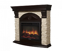 Портал Torre 30U (угловой) камень слоновая кость, шпон темный дуб