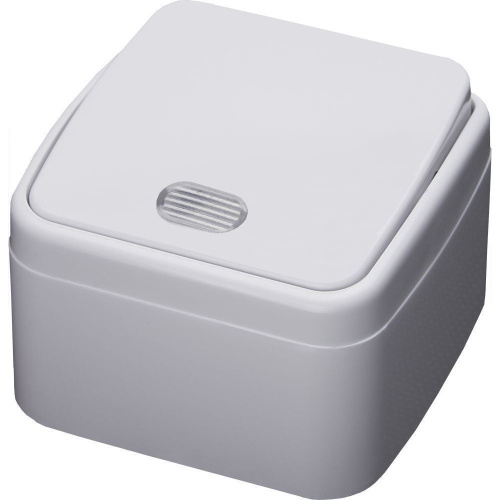 Basic Выключатель 1-кл с подсветкой белый PSW10-31-20