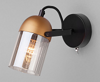 Спот - 20122/1 черный золото