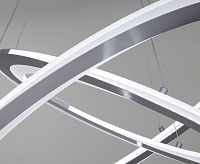 Подвесной светильник 90231/2 серебро