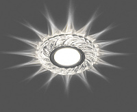 Светильник с подсветкой GU5.3 MR16 CD934 прозрачный сн/пр