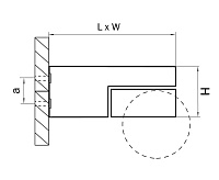 Светильник SNODO 055164  10W 4000К БЕЛЫЙ