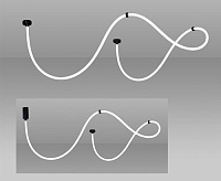 Подвес Венди  96W 3000-6000K черный