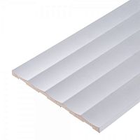 Панель МДФ 3D Breeze BR01 Белая 2750*160*9мм