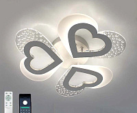 Люстра светодиодная "ROOM" love 50W 3H-APP-430x64-WHITE/WHITE-220-IP20