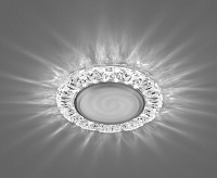 Светильник с подсветкой GX53 CD4023 15W 4000К прозрачный хром