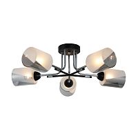 Люстра  26012/5 CHROME+BLACK