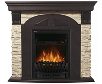 Портал Torre Classic камень слоновая кость, шпон темный дуб