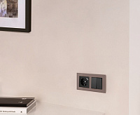 Веркель Рамка на 2 поста (латте/стекло) W0021142