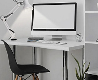 Настольная лампа на струбцине TBL-01, E27, белый