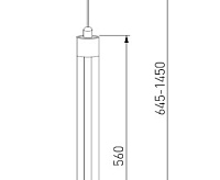 Подвесной светильник 50189/1 LED белый сн/пр
