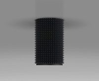 Светильник потолочный GU10 230V черный DLN112