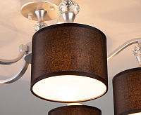 Люстра 60070/5 серебро сн/пр