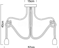 Люстра A9477PL-5WG 