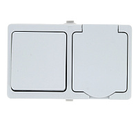 Блок комбинированный EKF EVRV16-050-10-540, 16 А, с защитной шторкой