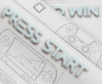 HC72157-14 Обои Home Color Gamepad (8) ВВ ГТ ФО 1,06*10м