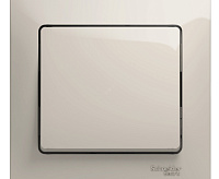 GLOSSA Переключатель 1-кл бел GSL000161