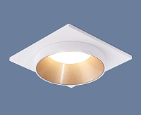 Светильник встраиваемый 116 MR16 золото/белый