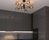 Люстра 70127/8 черный