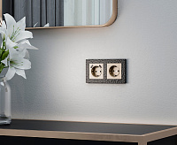 Веркель Розетка 1-ая с/з (шампань) W1171011