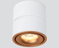 Светильник светодиодный 15W 4200K белый/матовое золото DLR031