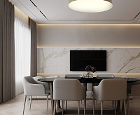 Накладной светильник AL6200&nbsp;&nbsp;80W 4800Lm 3000K-6500К белый Simple matte (ПДУ)