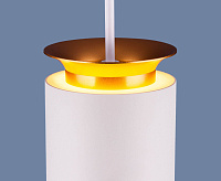 Подвесной LED светильник DLS021 9+4W 4200К белый матовый/серебро