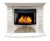 Портал Village кирпич белый под очаг Dioramic 25 FX