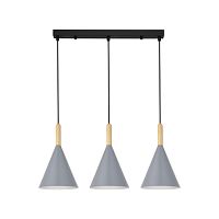 Подвесной светильник SLE1255-413-03 черный/серый