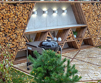 Настенный светодиодный светильник 1518 TECHNO LED BLADE белый IP54