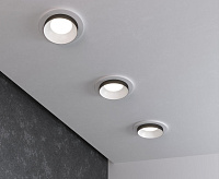 Светильник встраиваемый 113 MR16 белый/черный