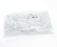 Дюбель-хомут (5-10 мм) для плоского кабеля белый (100 шт.) DCL01-05-10