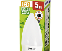 Лампа светодиодная PLED-ECO C37 5w E14 4000K JAZZway